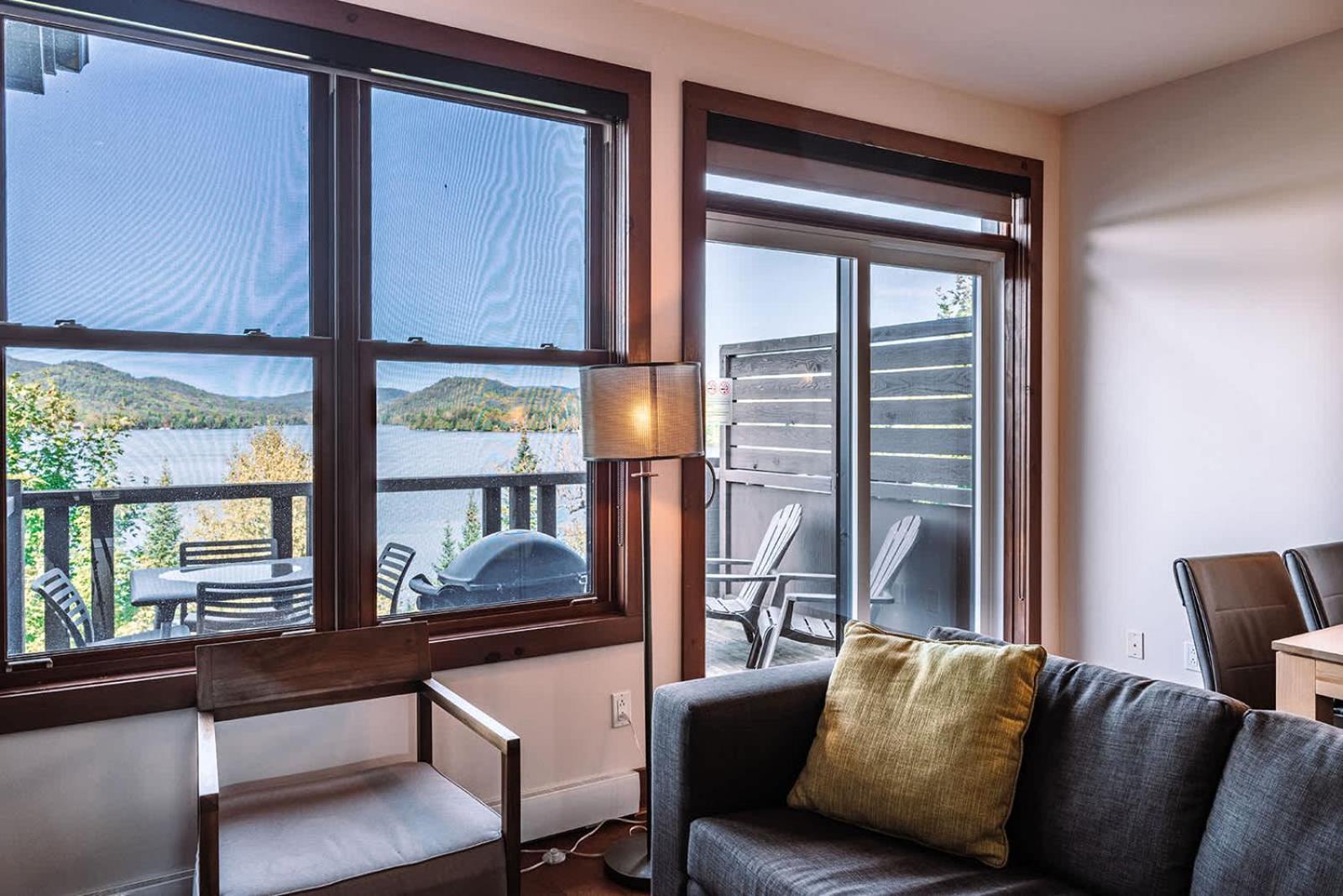 Lakefront Mountain View - Resort Loft Lac-Superieur Buitenkant foto