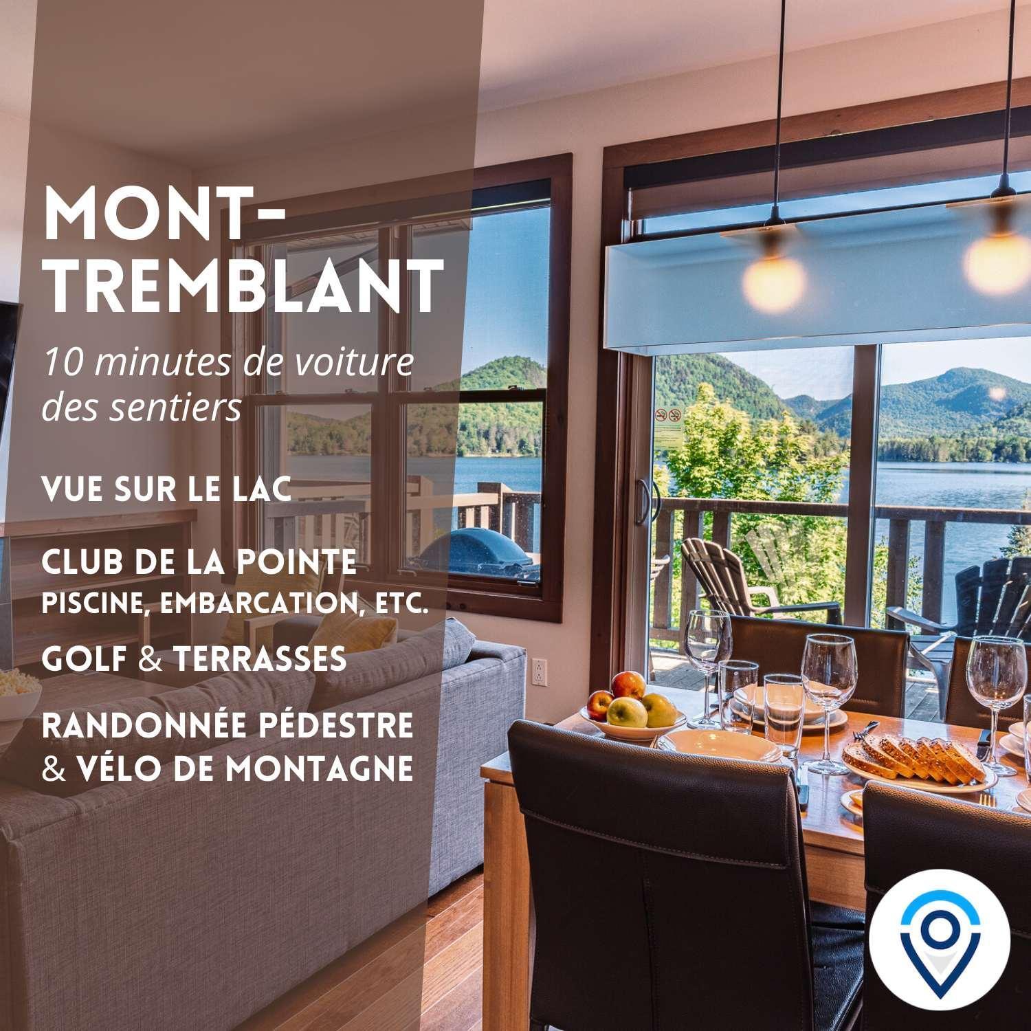 Lakefront Mountain View - Resort Loft Lac-Superieur Buitenkant foto